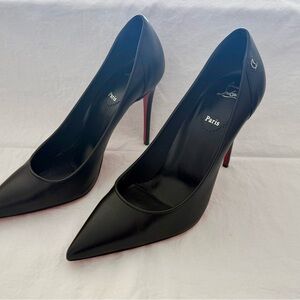 Christian Louboutin Black and Red Heels